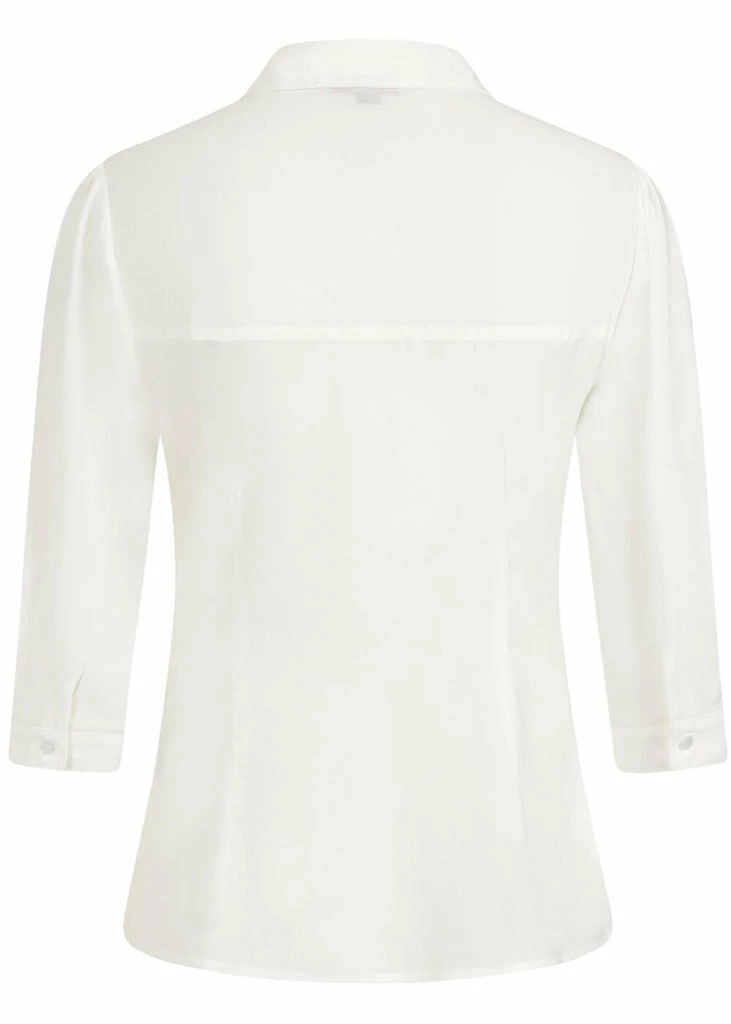 Banned Bunny Hop 40's Blouse White 3 Banned Bunny Hop 40's Blouse White - Image 3