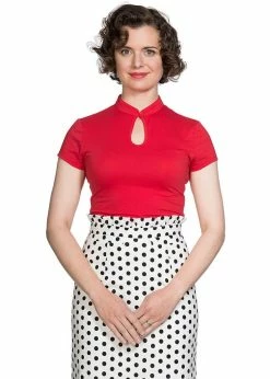 Banned Polkadot Frill 50's Pencil Skirt White -Hearts & Roses Sales banned SK25171 polkadot frill skirt wt 2 90e4f5d0 08ca 407f 9c07 7f7d246b73e1 1024x1024