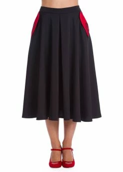 Banned Good Vs. Bad Devil 50's Swing Skirt Black -Hearts & Roses Sales banned SK25288 good vs bad skirt blk 1 95fe8c23 3d7e 48ba b7ca 40d4bb98746d 1024x1024