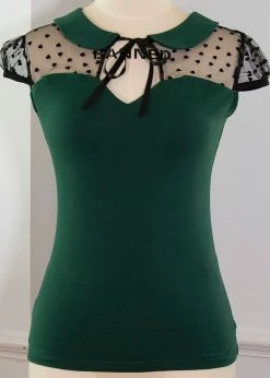 Banned Dark Heart Desire 50's Top Green
