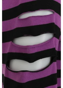 Banned Chantrea Stripe 80's Top Purple -Hearts & Roses Sales banned TP10385 chantrea top purple 2 f92bce84 e26e 4c30 8444 19e21b55d947 1024x1024
