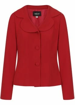 Collectif Brooke 40's Jacket Red