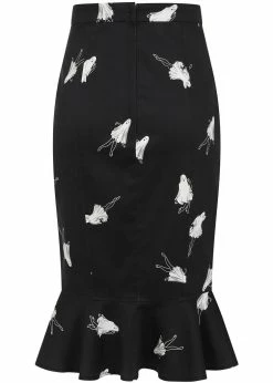 Collectif Winifred Pinup Ghouls 50's Fishtail Skirt Black White 7 Collectif Winifred Pinup Ghouls 50's Fishtail Skirt Black White -Hearts & Roses Sales collectif AW210312A winifred ghouls skirt blk wht 1 f21b3eea d5d0 485a a3d7 669e6303e698 1024x1024
