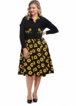 Collectif Abigail Sunflower 40's Cardigan Black -Hearts & Roses Sales collectif SS200110B abigail sunflower cardigan blk 0 259e4fbc b0f0 4dc5 8b93 bd1c2faa5c8c 1024x1024