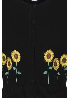Collectif Abigail Sunflower 40's Cardigan Black -Hearts & Roses Sales collectif SS200110B abigail sunflower cardigan blk 5 df5f1735 02e5 46a0 8a13 c2e074e6bffc 1024x1024