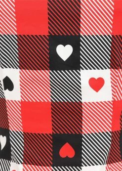 Collectif Dolores Heart Gingham 50's Top Red -Hearts & Roses Sales collectif SS220412A dolores heart gingham top red 3 1024x1024