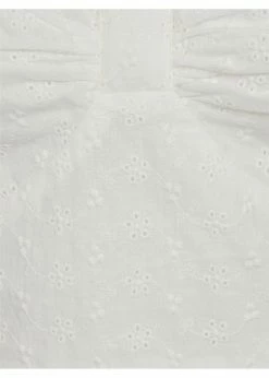 Alternative view of Collectif Amoura Broderie 70's Top White