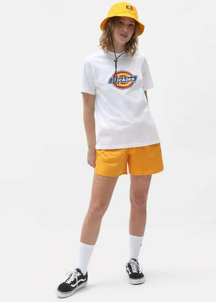 Dickies Women Victoria 70's Shorts Cadnium Yellow 4 Dickies Women Victoria 70's Shorts Cadnium Yellow - Image 4
