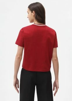 Dickies Womens Saxman T-Shirt Biking Red -Hearts & Roses Sales dickies DK0A4XI7B82 saxman tshirt biking red 1 28dad832 2675 460f b7ce a1b65f2d86d9 1024x1024
