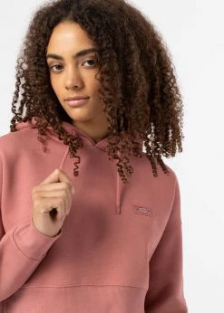 Dickies Women Oakport Cropped Hoodie Pink