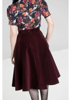 Hell Bunny Jefferson 70's Corduroy Swing Skirt Wine 9 Hell Bunny Jefferson 70's Corduroy Swing Skirt Wine -Hearts & Roses Sales hell bunny 50002 jefferson skirt wine 2 a5d4cd76 03eb 4dc0 97d3 daca75c89d4a 1024x1024