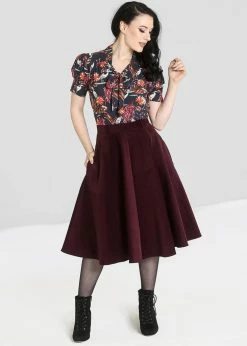 Hell Bunny Jefferson 70's Corduroy Swing Skirt Wine 8 Hell Bunny Jefferson 70's Corduroy Swing Skirt Wine -Hearts & Roses Sales hell bunny 50002 jefferson skirt wine 5 3604a1e8 1841 4f5b 8476 58f2b2b959a3 1024x1024