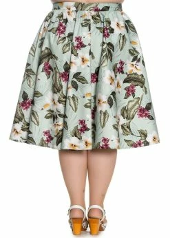 Hell Bunny Tahiti 50's Swing Skirt Green 7 Hell Bunny Tahiti 50's Swing Skirt Green -Hearts & Roses Sales hell bunny 5433 tahiti swing skirt green 3 56460d68 851f 48b9 b8cb 962ea03f2e37 1024x1024