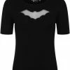Hell Bunny Bat Top Black
