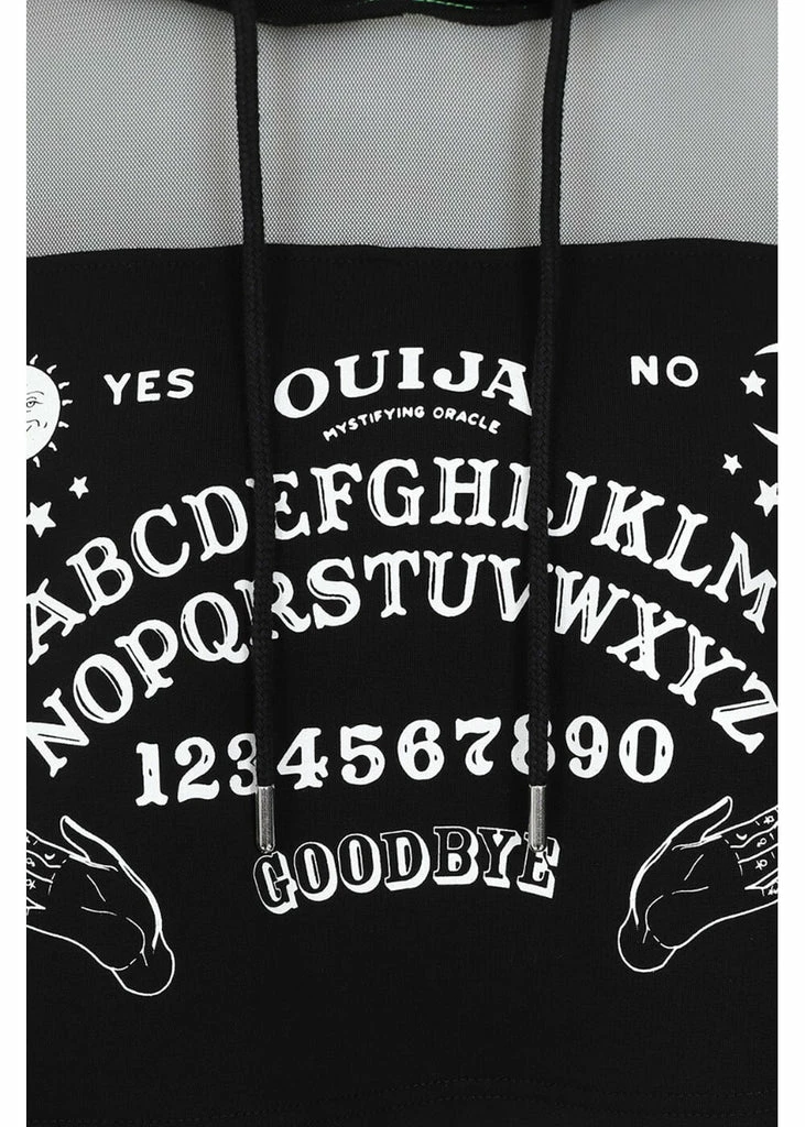Hell Bunny Ouija Hoodie Black 4 Hell Bunny Ouija Hoodie Black - Image 4