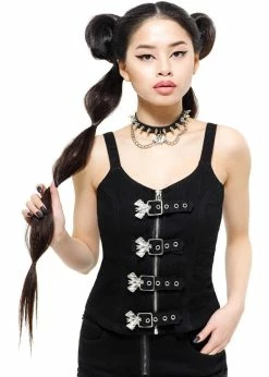 Killstar Disillusion Bat 80's Top Black