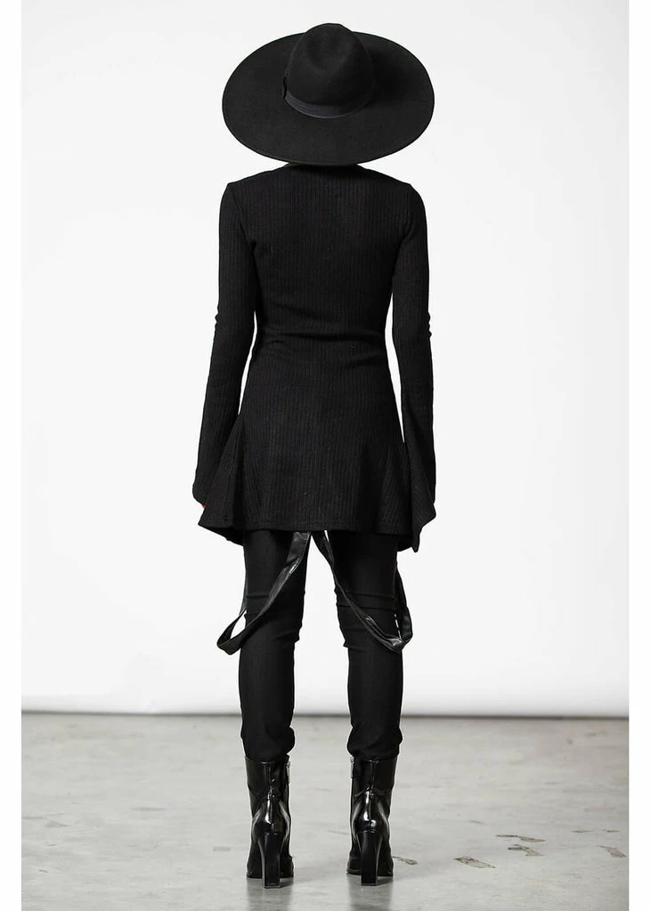 Killstar Scorpia 70's Top Black 5 Killstar Scorpia 70's Top Black - Image 5