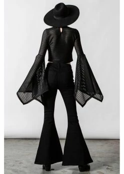 Killstar Phases Moon Striped Top Black -Hearts & Roses Sales killstar KSRA004151 phases striped top blk 2 106f8950 8c66 4384 8722 120efc5e4b5d 1024x1024