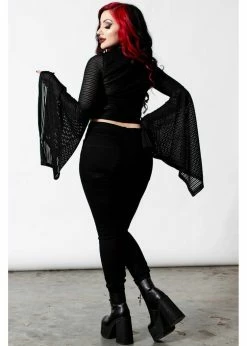 Killstar Phases Moon Striped Top Black -Hearts & Roses Sales killstar KSRA004151 phases striped top blk 4 9b7144cb d049 43e1 8568 2a6ec2ae52a3 1024x1024