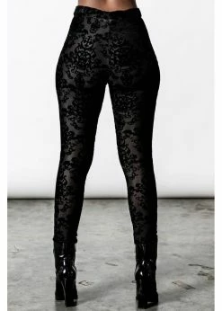 Killstar I'm Strange Leggings Black 5 Killstar I'm Strange Leggings Black -Hearts & Roses Sales killstar KSRA004353 im strange leggings blk 2 1024x1024