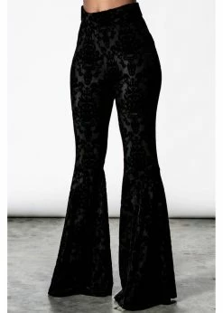 Killstar Lucifuge Bell Bottoms Trousers Black 5 Killstar Lucifuge Bell Bottoms Trousers Black -Hearts & Roses Sales killstar KSRA004370 lucifuge trousers blk 1 31e9ac89 e943 4653 b809 44084622103e 1024x1024