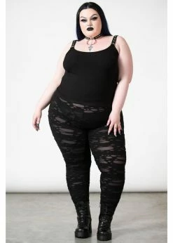 Alternative view of Killstar Deserter Leggings Black