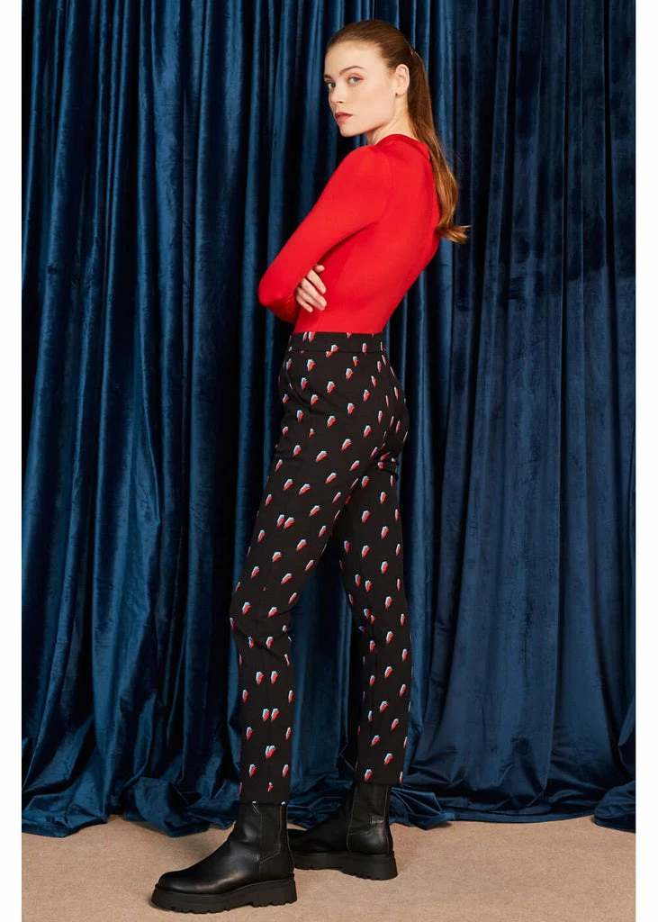 Minueto David Thunderbolt 70's Trousers Black 5 Minueto David Thunderbolt 70's Trousers Black - Image 5