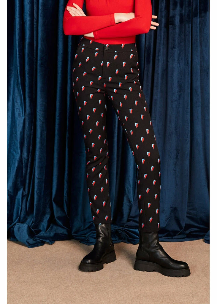 Minueto David Thunderbolt 70's Trousers Black 1 Minueto David Thunderbolt 70's Trousers Black