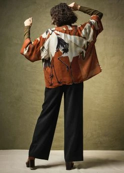 One Hundred Stars Stork Short Kimono Cigar