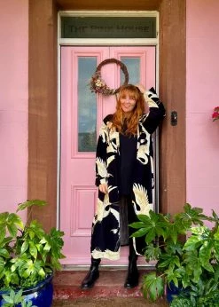 One Hundred Stars Stork Velvet Duster Coat Black 11 One Hundred Stars Stork Velvet Duster Coat Black -Hearts & Roses Sales one hundred stars VDUSTOBLK stork velvet duster blk 7 1024x1024