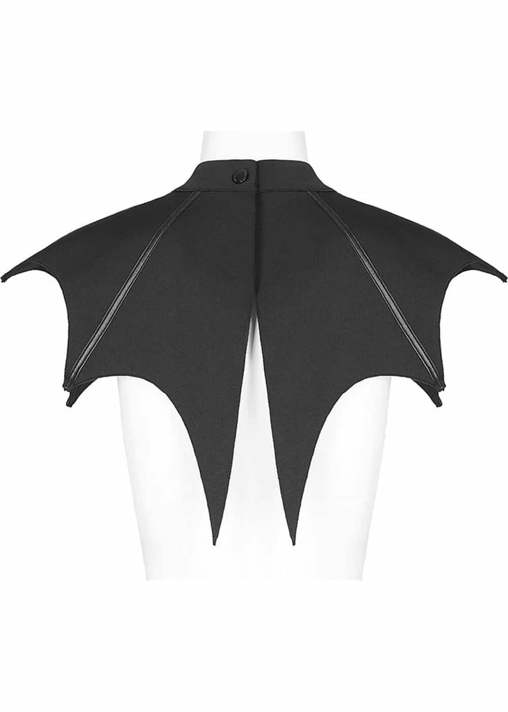 Punk Rave Bat Capelet Black 3 Punk Rave Bat Capelet Black - Image 3