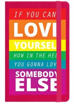 Succubus Gifts If You Can't Love Yourself A6 Notebook Pink